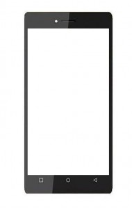 Replacement Front Glass For Zen Admire Star White By - Maxbhi.com