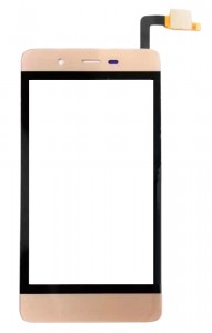 Touch Screen Digitizer For Micromax Vdeo 2 Rose Gold By - Maxbhi Com