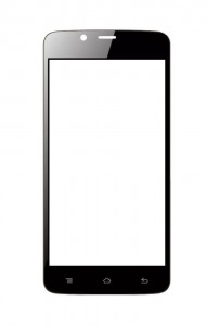 Replacement Front Glass For Colors Mobile Xfactor X117 Megaquad Black By - Maxbhi.com