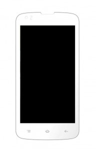 Lcd With Touch Screen For Intex Cloud N12 White By - Maxbhi.com