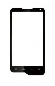 Replacement Front Glass For Motorola Moto Xt615 White By - Maxbhi.com