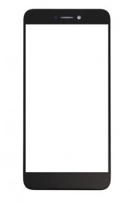 Replacement Front Glass For Huawei P8 Lite 2017 Black By - Maxbhi.com