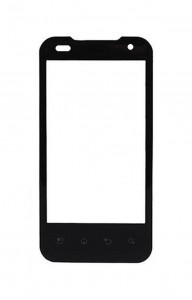 Replacement Front Glass For Lg Optimus 2x Black By - Maxbhi.com