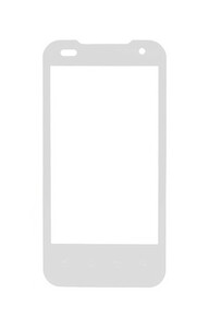 Replacement Front Glass For Lg Optimus 2x White By - Maxbhi.com
