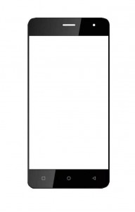Replacement Front Glass For Reach Allure Admire White By - Maxbhi.com