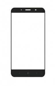 Replacement Front Glass For Zte Tempo X Black By - Maxbhi.com