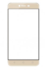 Replacement Front Glass For Qmobile Energy X2 Gold By - Maxbhi.com