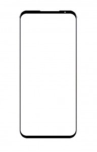Replacement Front Glass For Meizu 16s Blue By - Maxbhi Com