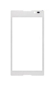Replacement Front Glass For Sony Xperia C Hspa Plus C2305 White By - Maxbhi.com