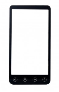 Replacement Front Glass For Htc Evo 3d X515m Black By - Maxbhi.com