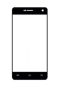 Replacement Front Glass For Iball Cobalt 2 Red By - Maxbhi.com