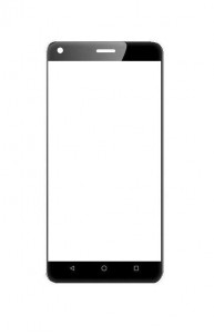 Replacement Front Glass For Jivi Prime P390 Grey By - Maxbhi.com
