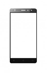 Replacement Front Glass For Zopo Color C2 Black By - Maxbhi.com