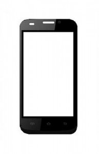 Replacement Front Glass For Zen Ultrafone 104 White By - Maxbhi.com