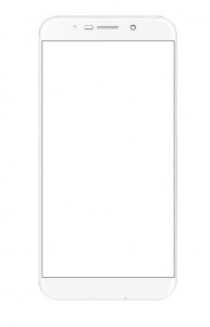 Replacement Front Glass For Uhappy Up720 Gold By - Maxbhi.com