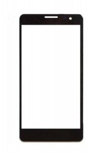 Replacement Front Glass For Uhappy Up520 Black By - Maxbhi.com