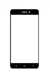 Replacement Front Glass For Lenovo S60 Grey By - Maxbhi.com