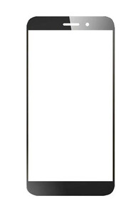Replacement Front Glass For Innjoo Fire Black By - Maxbhi.com