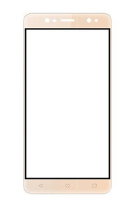 Replacement Front Glass For Haier L7 Silver By - Maxbhi.com