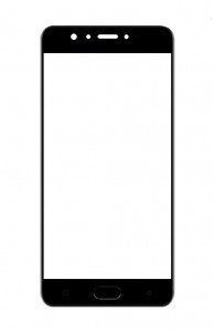 Replacement Front Glass For Gionee S10b Black By - Maxbhi Com