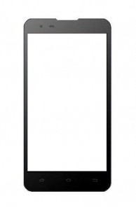 Touch Screen Digitizer For Intex Aqua Hd 5.0 Black By - Maxbhi.com