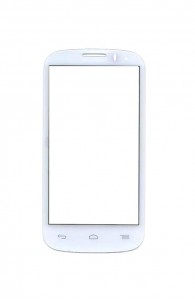 Replacement Front Glass For Alcatel Pop C5 White By - Maxbhi.com