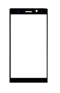 Replacement Front Glass For Blu Life 8 Black By - Maxbhi.com