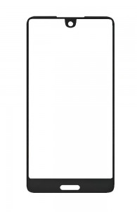 Replacement Front Glass For Sharp Aquos C10 White By - Maxbhi.com