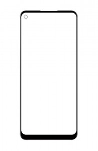 Replacement Front Glass For Oppo A33 2020 Black By - Maxbhi Com