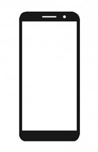 Touch Screen Digitizer For Alcatel 1 2021 Black By - Maxbhi Com