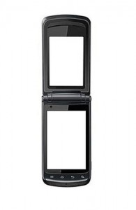 Touch Screen Digitizer For Motorola Motosmart Flip Xt611 Black By - Maxbhi.com