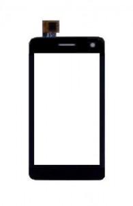 Touch Screen Digitizer For Lava Iris 414 Black By - Maxbhi.com