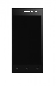 Lcd With Touch Screen For Lava A76 Black By - Maxbhi.com