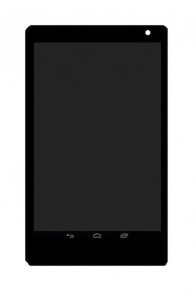 Lcd With Touch Screen For Lava X80 Black By - Maxbhi.com