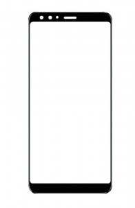 Replacement Front Glass For Gionee S11 Black By - Maxbhi.com