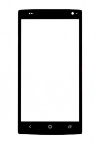 Replacement Front Glass For Acer Liquid Z5 Duo Black By - Maxbhi.com