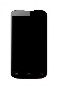 Lcd With Touch Screen For Intex Cloud Y13 Plus Black By - Maxbhi.com