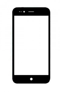 Replacement Front Glass For Micromax Canvas Fire 6 White By - Maxbhi.com