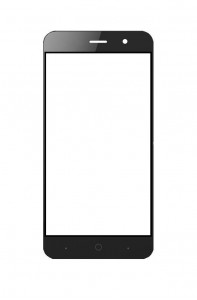 Replacement Front Glass For Zte Blade A520 Black By - Maxbhi.com