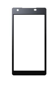 Replacement Front Glass For Sony Xperia Zl2 Black By - Maxbhi.com