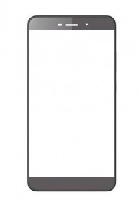 Replacement Front Glass For Micromax Vdeo 5 Black By - Maxbhi.com