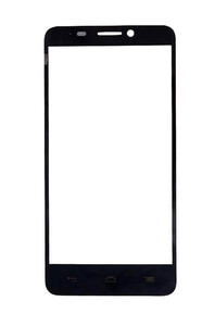 Replacement Front Glass For Alcatel Idol X Black By - Maxbhi.com