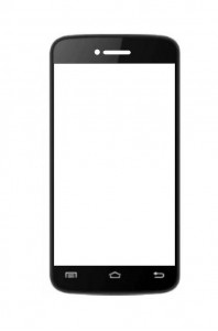 Replacement Front Glass For Gfive President Smart 2 White By - Maxbhi.com