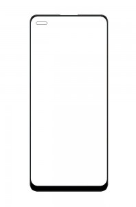 Replacement Front Glass For Oppo Reno 4 5g Black By - Maxbhi Com