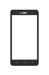 Touch Screen Digitizer For Zen Cinemax Force Black By - Maxbhi.com