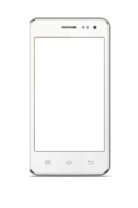 Replacement Front Glass For Karbonn A101 White By - Maxbhi.com