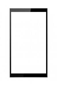 Replacement Front Glass For Micromax Canvas Mega 2 Plus White By - Maxbhi.com