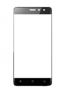 Replacement Front Glass For Zopo Color C5 Black By - Maxbhi.com