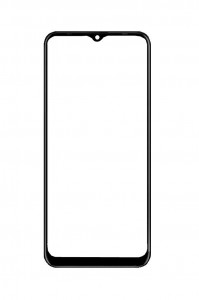 Replacement Front Glass For Tecno Camon 12 Black By - Maxbhi Com