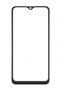 Replacement Front Glass For Vivo Iqoo U3x Black By - Maxbhi Com